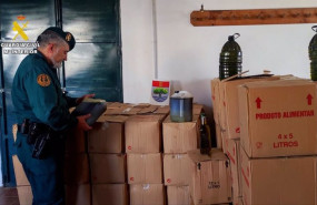 ep la guardia civil interviene en huelva 2500 litros aceite lampante que querian vender como de