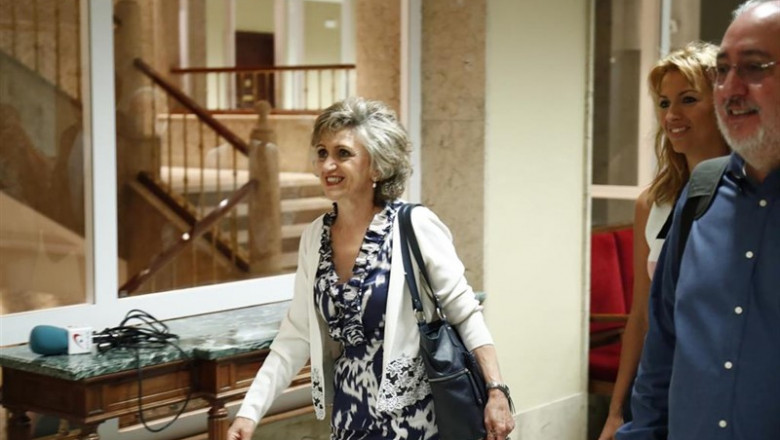 La ministra de Sanidad Consumo y Bienestar Social, María Luisa Carcedo llega al Congreso de los Diputados para su comparencia en Comisión de Sanidad en relación con el brote de listeriosis originado en Andalucía. | Óscar J.Barroso - Europa Press ep la ministra de sanidad consumo y bienestar social maria luisa carcedo llega al congreso de los