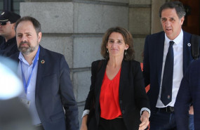 ep la ministrala transicion ecologica teresa ribera c abandonacongresola constitucionla xiii legislaturacongresolos diputados
