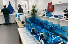 ep los nuevos respiradores en la sede de waterologies en igualada