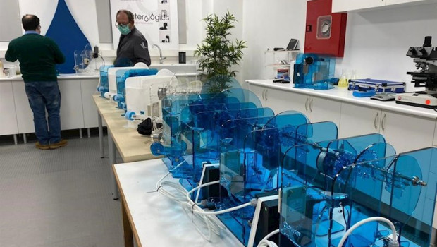 ep los nuevos respiradores en la sede de waterologies en igualada