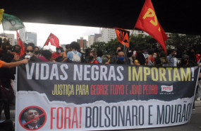 ep manifestacion por la muerte de un hombre negro a manos de personal de seguridad privada en
