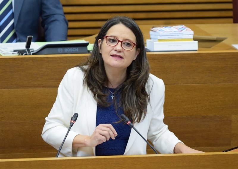 Mónica Oltra dimite como vicepresidenta y portavoz del Gobierno valenciano