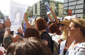 ep partidariosjuana rivas en concentracionsu apoyo