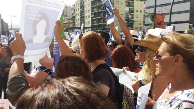 ep partidariosjuana rivas en concentracionsu apoyo