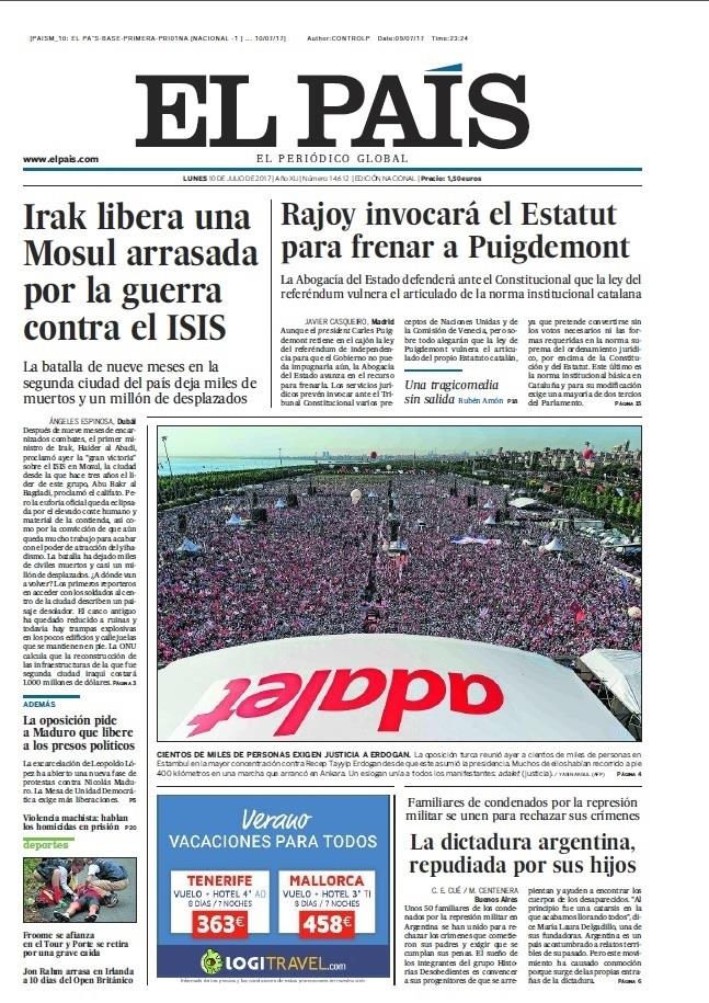 Portada EL PAIS | EL PAIS ep portadapais