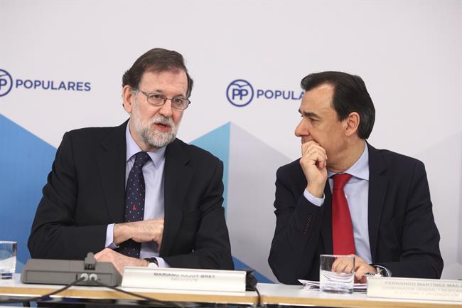 ep rajoymartinez maillola reunioncomite ejecutivo nacionalpp