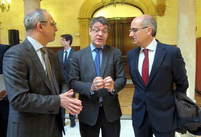 Salamanca. El Ministro Álvaro Nadal. | EUROPA PRESS ep salamanca ministro alvaro nadal