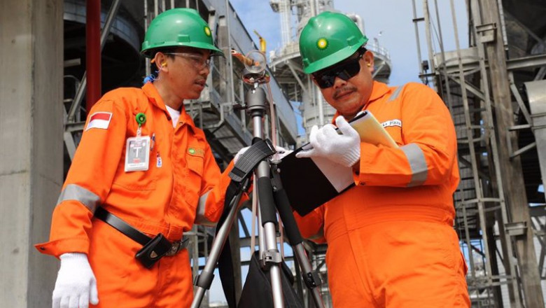 Trabajadores de la compañía petrolera BP | BP - Archivo ep trabajadores de la compania petrolera bp