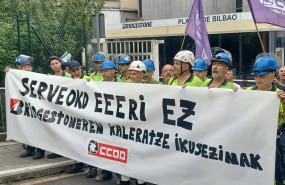 ep trabajadores de serveo en basauri bizkaia