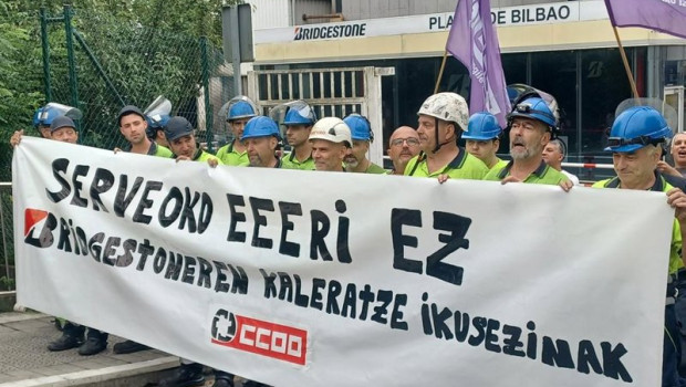 ep trabajadores de serveo en basauri bizkaia