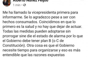 ep tweet de feijoo publicado tras conversar con carmen calvo
