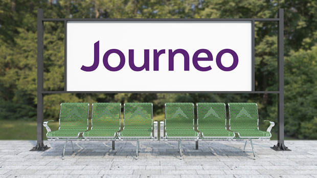 dl journeo aim transport technology security systems bus train rail logo