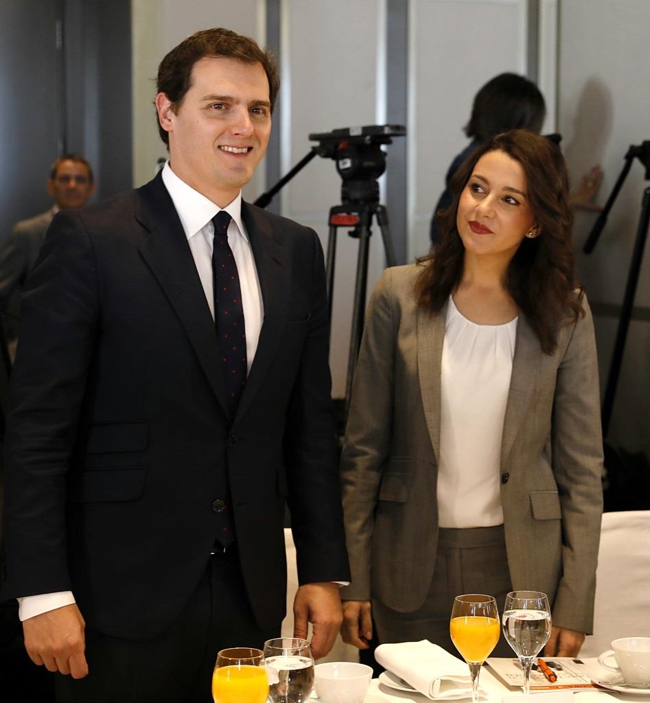 Albert Rivera e Inés Arrimadas en El Ágora de elEconomista | EUROPA PRESS ep albert rivera e ines arrimadasel agoraeleconomista