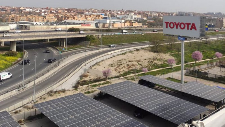 ep archivo   paneles solares de toyota