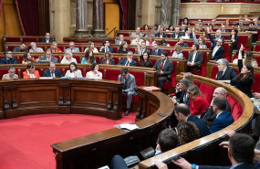 ep archivo   votacion en una sesion del pleno del parlament de catalunya