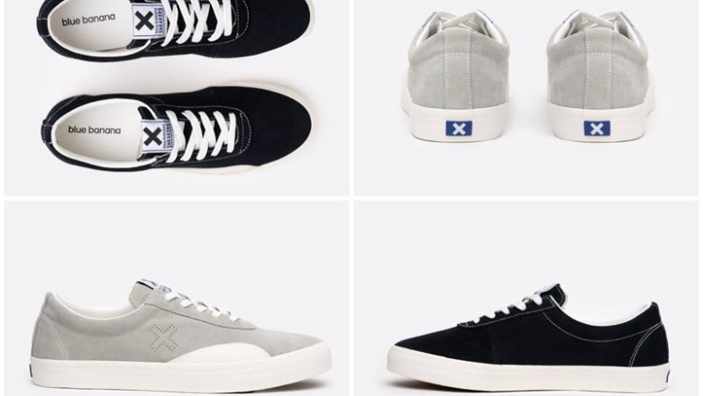 ep blue banana lanza sus zapatillas ep blue banana lanza sus zapatillas