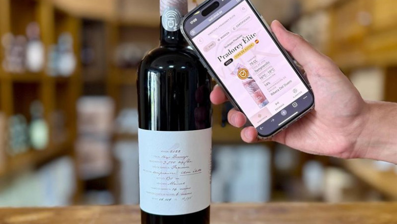 ep botella de pradorey con tecnologia blockchain ep botella de pradorey con tecnologia blockchain