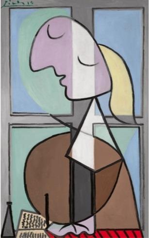 ep bustefemmeprofil femme ecrivant 1932 de picasso