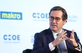 ep el presidente de la ceoe antonio garamendi interviene en el encuentro informativo makro la