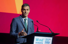 ep el presidente del gobierno pedro sanchez durante la inauguracion de windeurope 2026 a 21 de abril