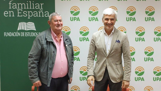 ep el presidente y consejero delegado de deoleo ignacio silva y el secretario general de upa lorenzo