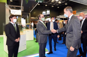ep el rey felipe vi y el presidente de iberdrola ignacio galan