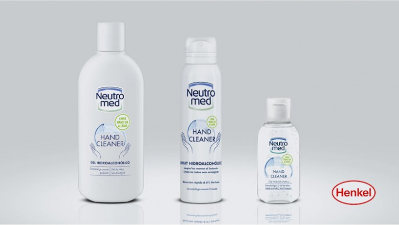 ep henkel lanza en espana su marca de geles hidroalcoholicos neutromed