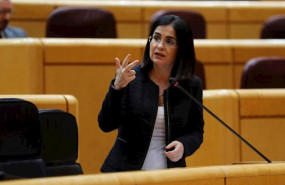 ep la ministra de politica territorial y funcion publica carolina darias en el pleno del senado