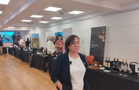 ep la presidenta de la asociacion de bodegas de rioja alavesa abra itxaso companon