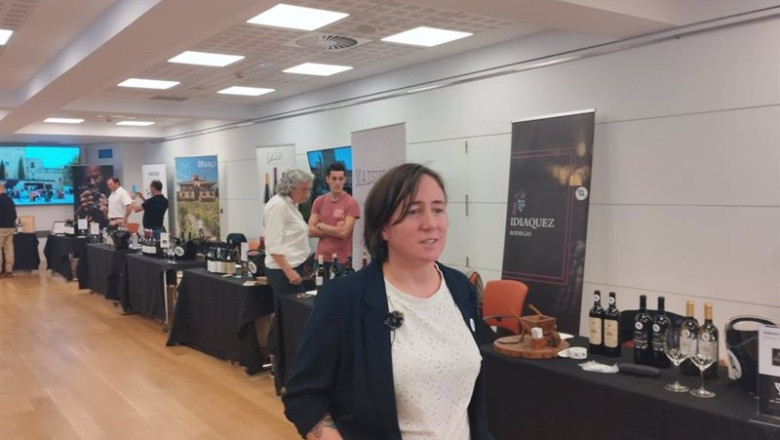 ep la presidenta de la asociacion de bodegas de rioja alavesa abra itxaso companon