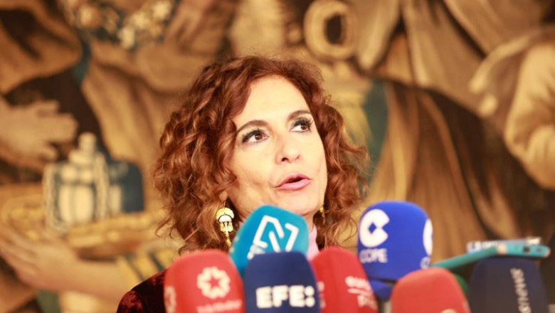 La vicepresidenta primera del Gobierno y ministra de Hacienda, María Jesús Montero. | ROCÍO RUZ/EUROPA PRESS ep la vicepresidenta primera del gobierno y ministra de hacienda maria jesus montero 20260109115209