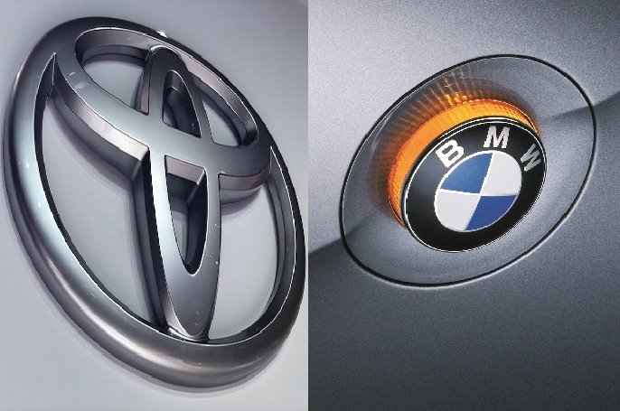 ep logo de toyota y bmw