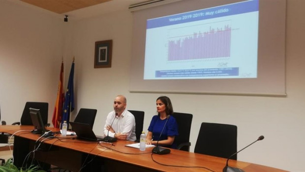 ep los portavoces de la aemet ruben del campo y beatriz hervella analizan el verano de 2019 y