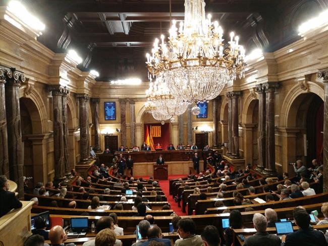 Pleno del Parlament el 10 de octubre | EUROPA PRESS ep plenoparlament10octubre