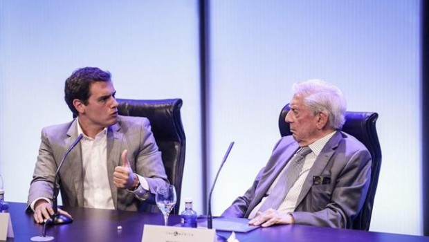 ep presidenteciudadanos albert rivera yescritor mari vargas llosa