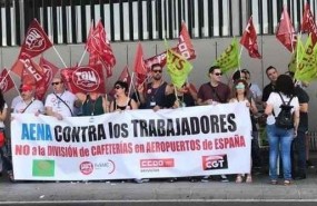 ep protestaunolos aeropuertosla redaena