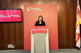 ep recio en una rueda de prensa en el ayuntamiento de barcelona
