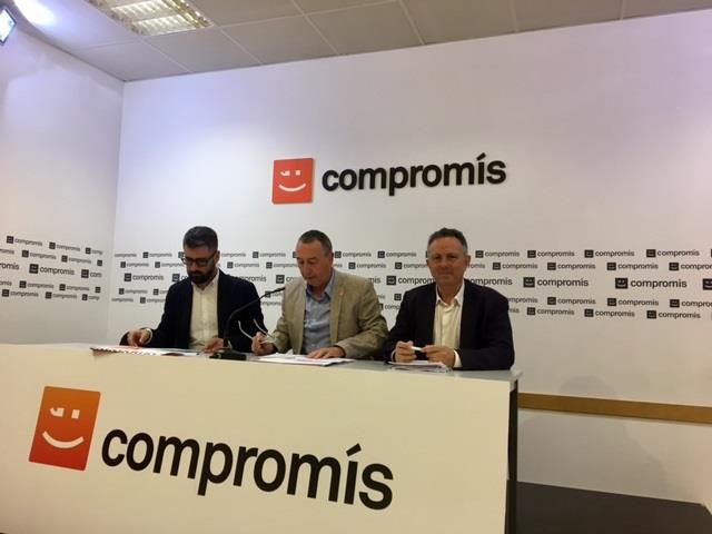 Rueda de prensa Compromís | EUROPA PRESS ep ruedaprensa compromis
