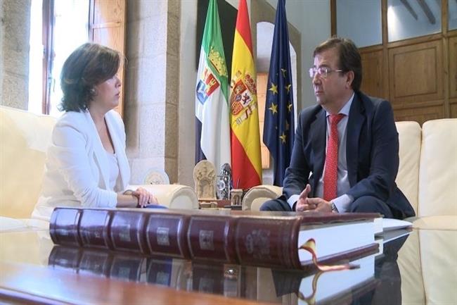 Soraya Sáenz de Santamaría y Fernández Vara | EUROPA PRESS ep soraya saenzsantamariafernandez vara