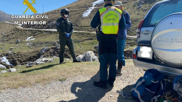 ep un hombre denunciado en picos de europa
