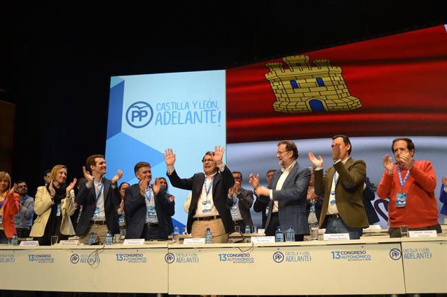 Valladolid. F.Mañueco aclamado tras se elegido Presidente del PPCyL | EUROPA PRESS ep valladolid fmanueco aclamadose elegido presidenteppcyl
