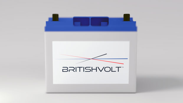 dl britishvolt ltd privado vehículo eléctrico batería tecnología puesta en marcha blyth northumberland gigafactory británico voltios logos