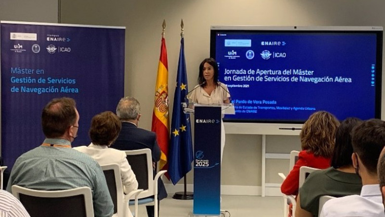 ep acto de inauguracion del master en gestion de servicios de navegacion aerea