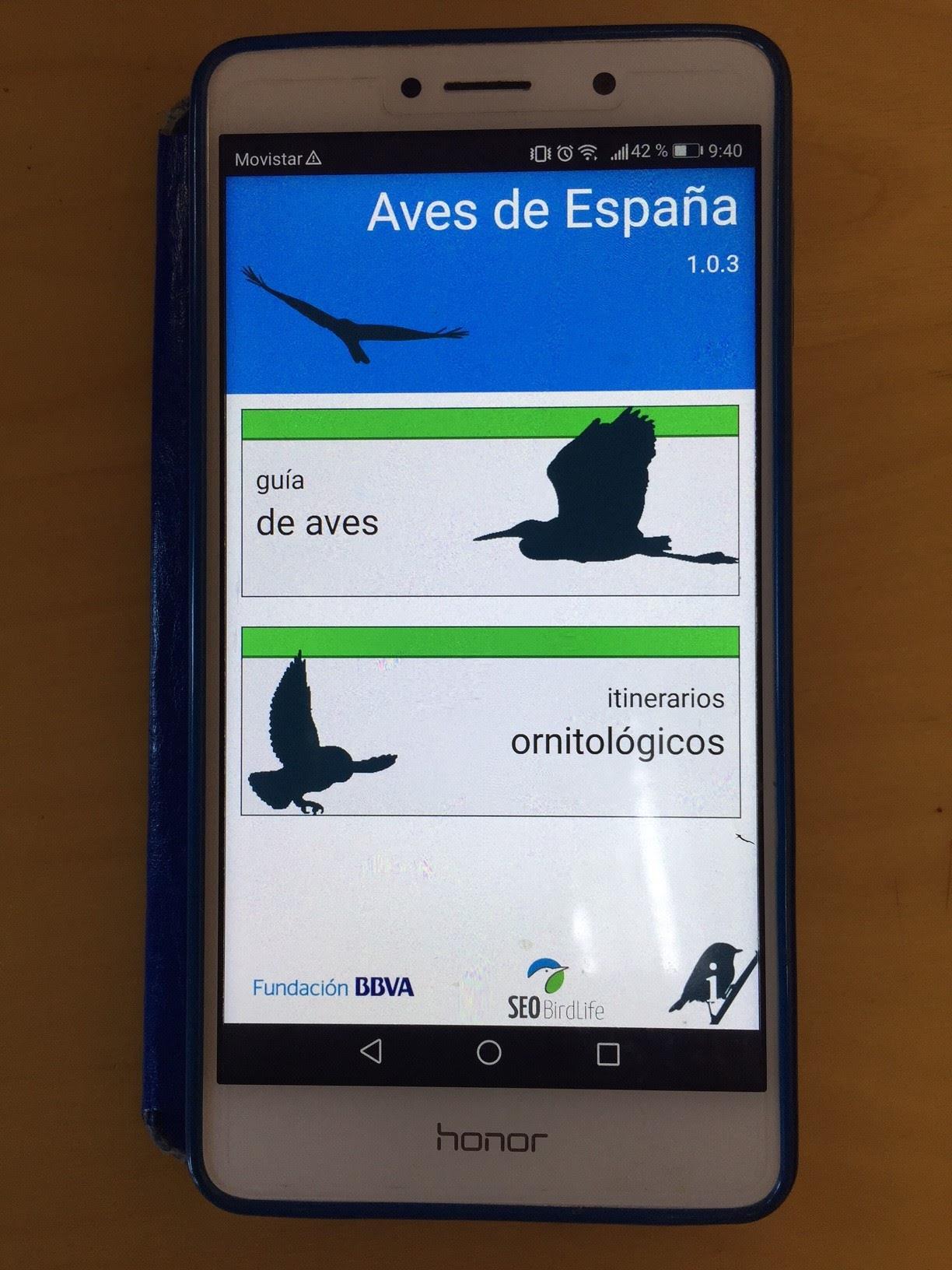 La app Aves de España de SEO/Birdlife, dedicada a la ornitología, se ...