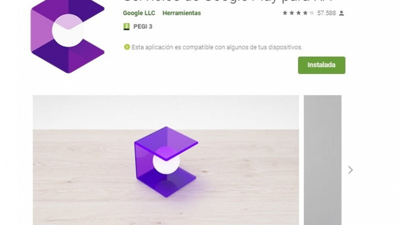 Aplicación de Servicios de Google Play para RA | GOOGLE PLAY ep aplicacionserviciosgoogle playra