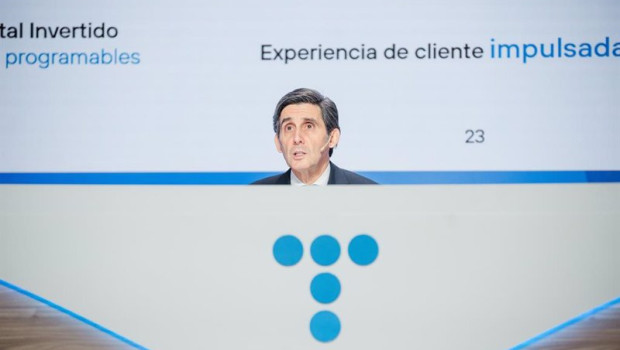 ep archivo   el ceo de telefonica jose maria alvarez pallete durante la presentacion de resultados