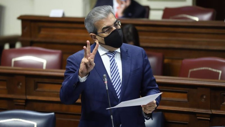 ep archivo   el vicepresidente y consejero de hacienda del gobierno de canarias roman rodriguez