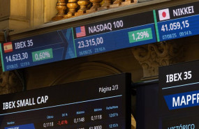 ep archivo   estado de la bolsa de madrid en madrid espana