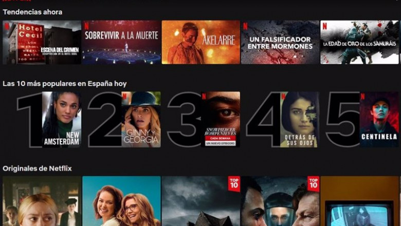 Archivo - Interfaz de Netflix | NETFLIX - Archivo ep archivo interfaz de netflix